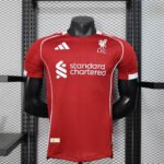2025/2026 Player Version Liverpool Home Football Shirt 1:1 Thai Quality