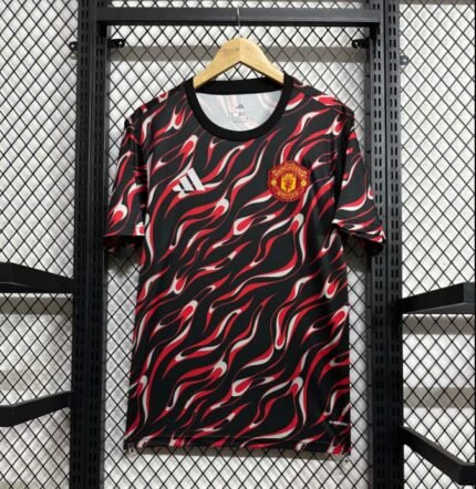 2025/2026 Manchester United Special Edition Red and black Football Shirt 1:1 Thai Quality