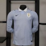 2026 Player Version Long Sleeve Uruguay Home Football Shirt 1:1 Thai Quality