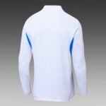 2025/2026 Manchester United Half-Pull Training Suit White Football Shirt 1:1 Thai Quality Set - Image 4