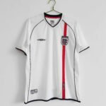 2002 Retro England Home Football Shirt 1:1 Thai Quality