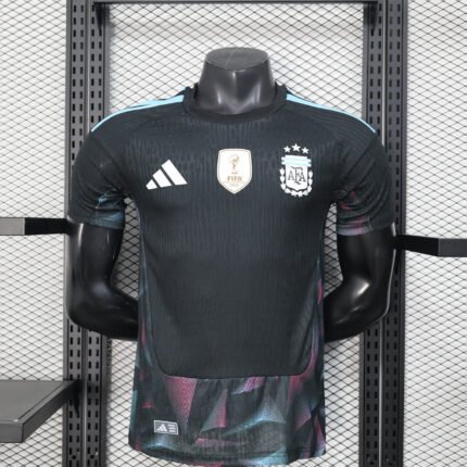 2026 Player Version Argentina National Team Goalkeeper Black Football Shirt 1:1 Thai Quality
