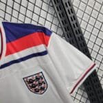 1982 Retro England Home Soccer Jersey - Image 7