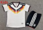 2026-2027 Germany Home Black&White Kids/Youth Soccer Uniform