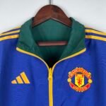 2023/2024 Manchester United Reversible Windbreaker（Blue-Green）Soccer Jersey 1:1 Thai Quality - Image 4
