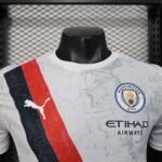 2025/2026 Player Version Manchester City KidSuper Joint Edition White Football Shirt 1:1 Thai Quality - Image 5