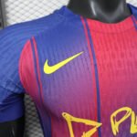 2025/2026 Player Version Barcelona Home Ed Sheeran Joint Edition Football Shirt 1:1 Thai Quality - Image 5