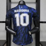 #10 MARADONA  Player Special  2026-2027 Argentina Blue&Black Soccer Jersey AAA - Image 2