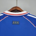 1998 Retro France Home Football Shirt - Image 6