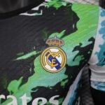 2025/2026 Player Version Real Madrid Special Edition Black And Green Football Shirt 1:1 Thai Quality - Image 5