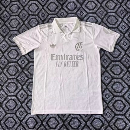 2026-27  125th Anniversary Real Madrid White Soccer Jersey AAA