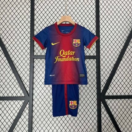 2012/2013 Retro Barcelona Home Football Shirt 1:1 Thai Quality Kids Size