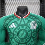 2026 Player Version Long Sleeve Mexico National Home Football Shirt 1:1 Thai Quality - Image 3