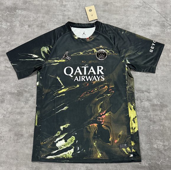 d72143dd 2026-27 Special Edition Paris Saint-Germain Black Soccer Jersey AAA - Image 1