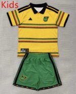 2026-2027 Jamaica Home Yellow Kids/Youth Soccer Uniform