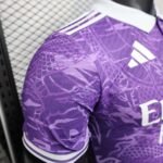 2025/2026 Player Version Real Madrid Special Edition Purple Football Shirt 1:1 Thai Quality - Image 3