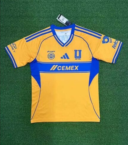 2025/2026 Tigres Home Football Shirt 1:1 Thai Quality