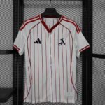 2025/2026 Arsenal Baseball Uniform White Football Shirt 1:1 Thai Quality