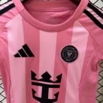 2025/2026 Inter Miami Home Soccer Jersey 1:1 Thai Quality Kids Size - Image 3