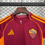 2025/2026 Roma Home Soccer Jersey 1:1 Thai Quality Kids Size - Image 3