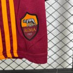 2025/2026 Roma Home Soccer Jersey 1:1 Thai Quality Kids Size - Image 9