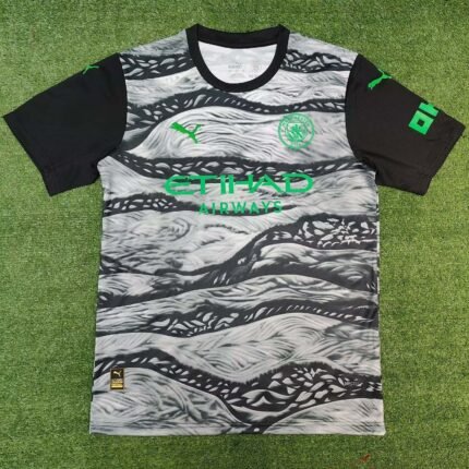 2025/2026 Manchester City Concept Edition Grey Football Shirt 1:1 Thai Quality