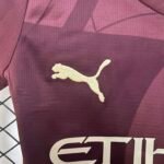 2024/2025 Manchester City Third Away Football Shirt 1:1 Thai Quality Kids Size - Image 6