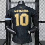 #10 MARADONA  Player Special  2026-2027 Argentina Black Soccer Jersey AAA - Image 2