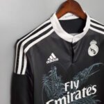 Retro Long Sleeve 2014/2015 Real Madrid Third Away - Image 6