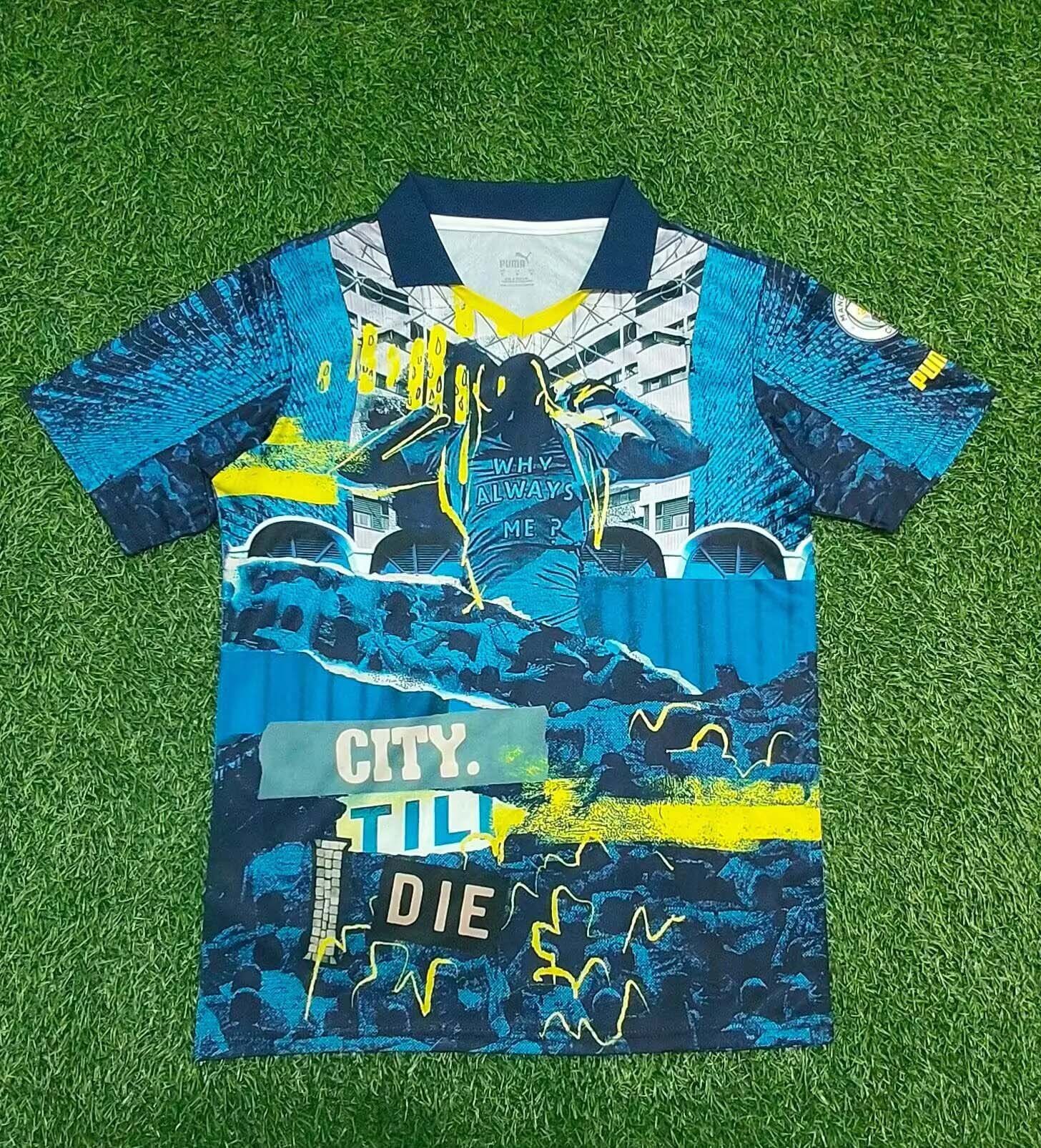 df0283f56967e1d796c7005ca70b828c 2025/2026 Manchester City Special Edition Blue Football Shirt 1:1 Thai Quality - Image 1