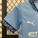 2024/2025 Manchester City Home Football Shirt 1:1 Thai Quality Kids Size - Image 5