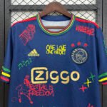 2025/2026 Ajax Graffiti version Navy blue Football Shirt 1:1 Thai Quality - Image 3