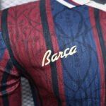2025/2026 Player Version Long Sleeve Barcelona Modernist Polo Football Shirt 1:1 Thai Quality - Image 4