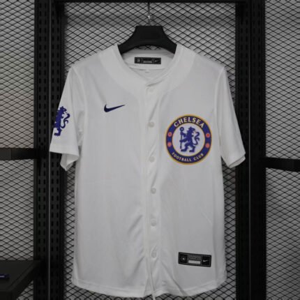 2025/2026 Chelsea Baseball Uniform White Football Shirt 1:1 Thai Quality