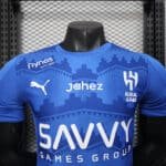 2025/2026 Player Version Al-Hilal Saudi Home Football Shirt 1:1 Thai Quality - Image 3