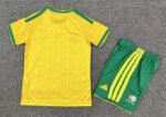 2026-2027 South Africa  Home Yellow Kids/Youth Soccer Uniform - Image 2