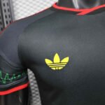 Player version 2026-2027 Jamaica Away Black Soccer Jersey AAA - Image 3
