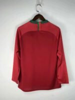 2018 Retro Long Sleeve Portugal Home Football Shirt 1:1 Thai Quality - Image 2