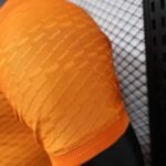 2024/2025 Player Version Real Madrid Y-3 Special Edition Orange Football Shirt 1:1 Thai Quality - Image 4