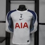 2025/2026 Player Version Long Sleeve Tottenham Home Football Shirt 1:1 Thai Quality