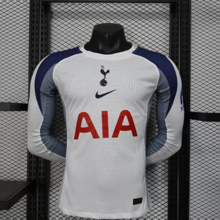2025/2026 Player Version Long Sleeve Tottenham Home Football Shirt 1:1 Thai Quality