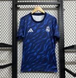 2025/2026 Real Madrid Pre-race suit Blue Football Shirt1:1 Thai Quality