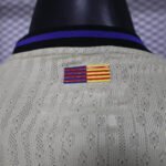 2025/2026 Player Version Long Sleeve Barcelona Away Football Shirt 1:1 Thai Quality - Image 4