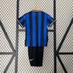 2009/2010 Retro Internazionale Milan Home Football Jersey1:1 Quality Thai Kids Size - Image 2