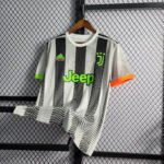 2019/2020 Retro Juventus Joint Edition Black and White Stripes Soccer Jersey 1:1 Thai Quality - Image 8