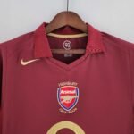 2005/2006 Retro Long Sleeve Arsenal Home Football Shirt 1:1 Thai Quality - Image 3