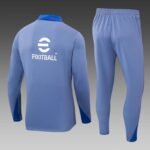 2024/2025 Internazionale Milan Half-Pull Training Suit Gray Football Jersey 1:1  Thai Quality Set - Image 2