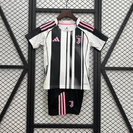 2025/2026 Juventus Home Soccer Jersey 1:1 Thai Quality Kids Size