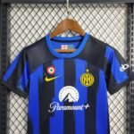 2023/2024 Internazionale Milan Home Football Jersey1:1 Quality Thai Kids Size - Image 5
