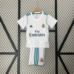 2017/2018 Retro Real Madrid Home Football Shirt 1:1 Thai Quality Kids Size
